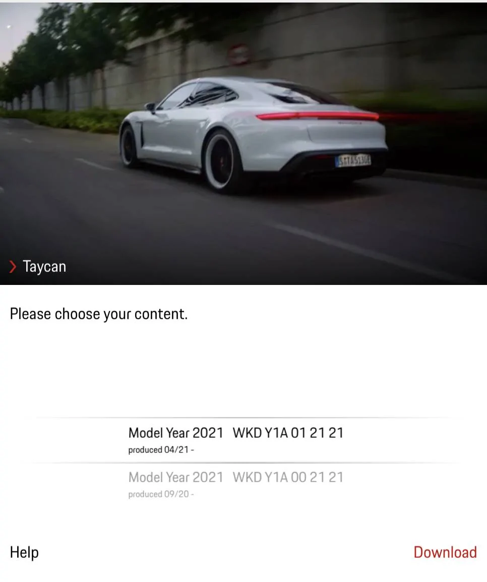 Porsche Taycan Good to Know app updated with 2021 model year Taycan info EB528159-C96C-4A05-88FA-1FBB4276B933