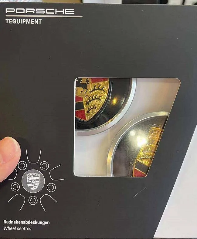 Porsche Taycan Colorful wheel center cap problem 1622024001790