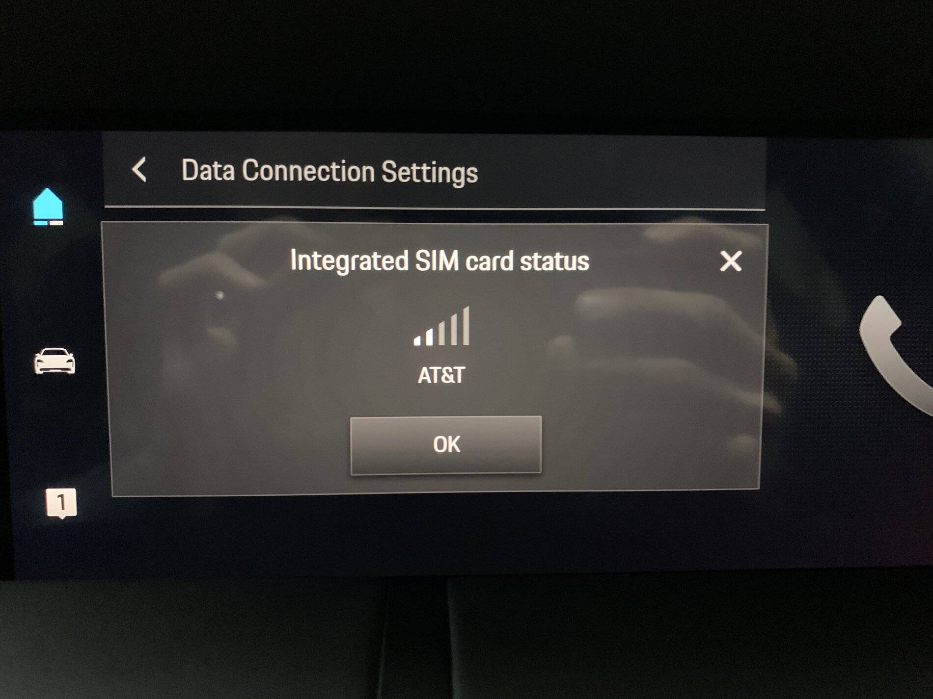 Porsche Taycan Data Connection Settings - USA IMG_0068