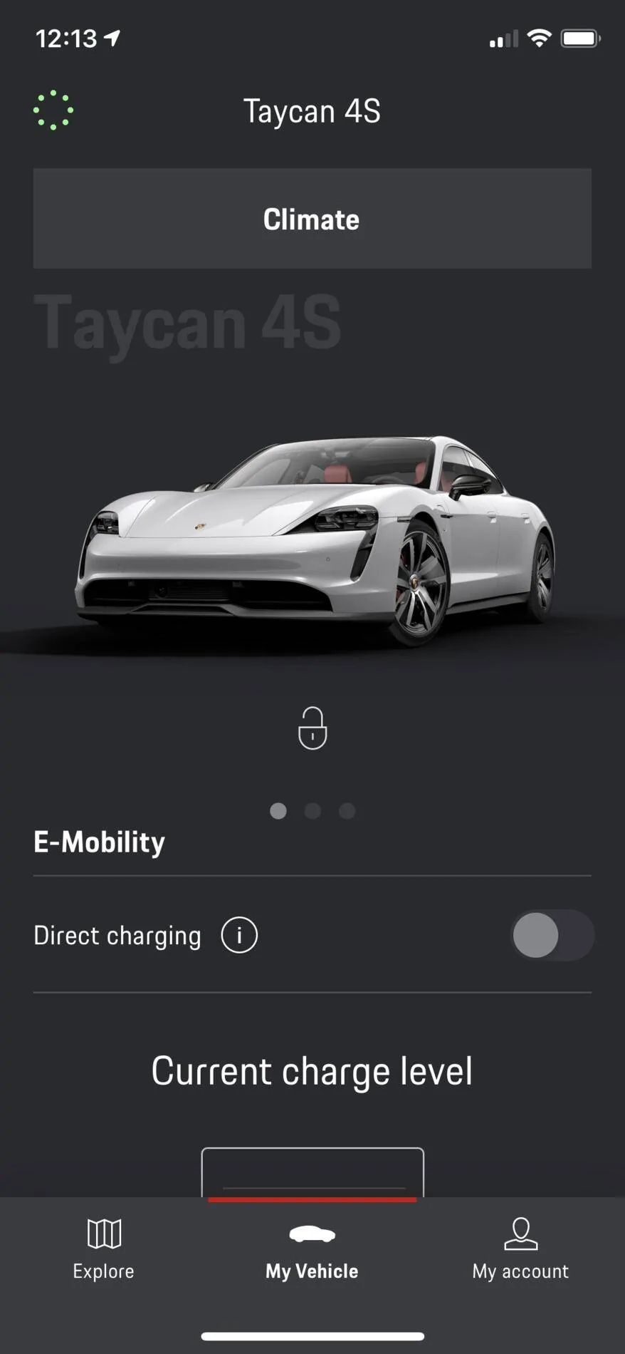 Porsche Taycan Why does the connect app not have lock/unlock or other basic functions? 24A8D04E-47E1-4587-9CDA-2267EC09C2FF