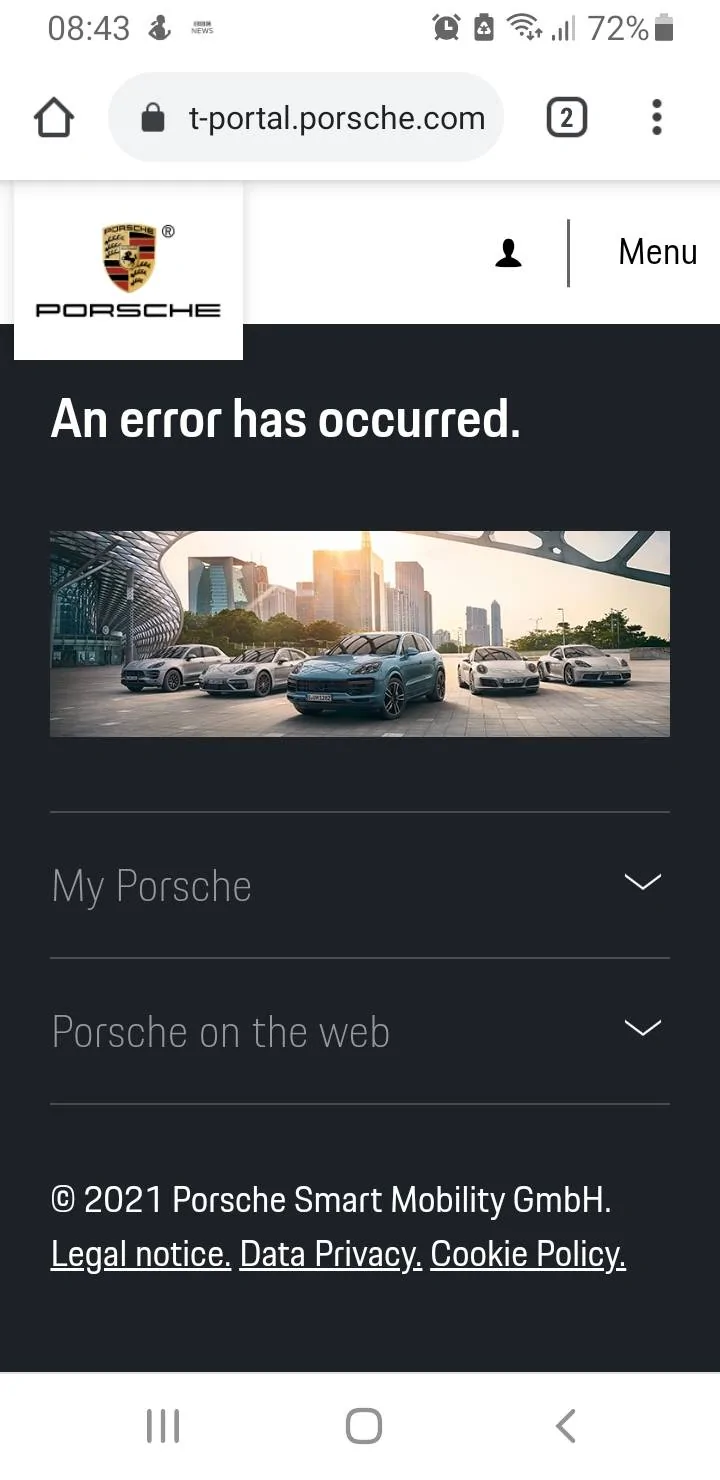 Porsche Taycan Online Software Update Active - Porsche Connect Portal Screenshot_20210530-084323_Chrom
