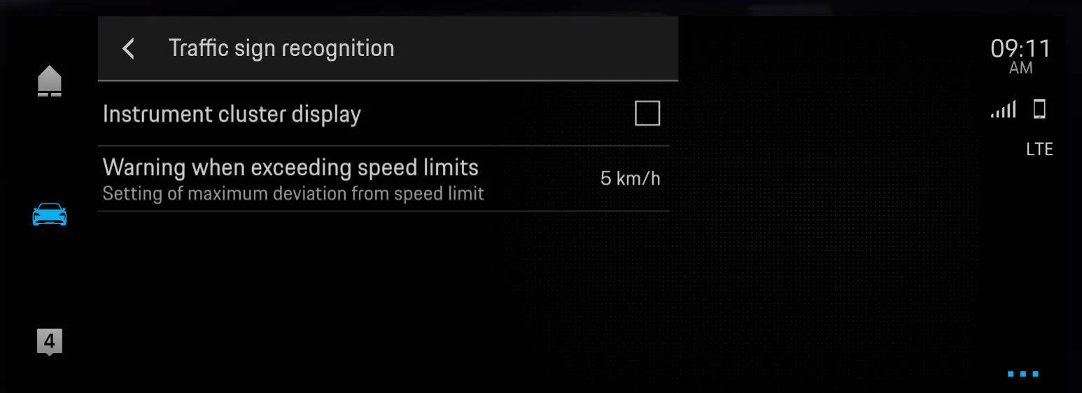 Porsche Taycan Please tell me there's a way to get rid of this speed limit sign!! 1622557611317