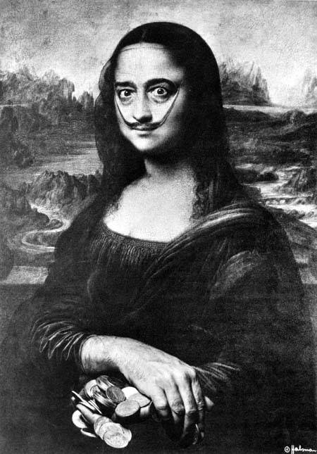Porsche Taycan Aftermarket rear spoiler self-portrait-mona-lisa