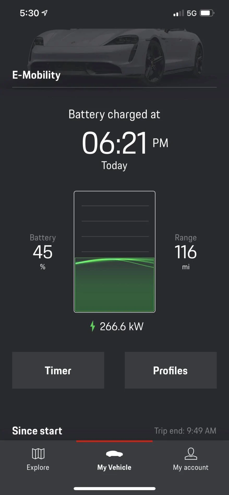 Porsche Taycan real world 250kW charging from past weekend road trip to LA 1622565726017