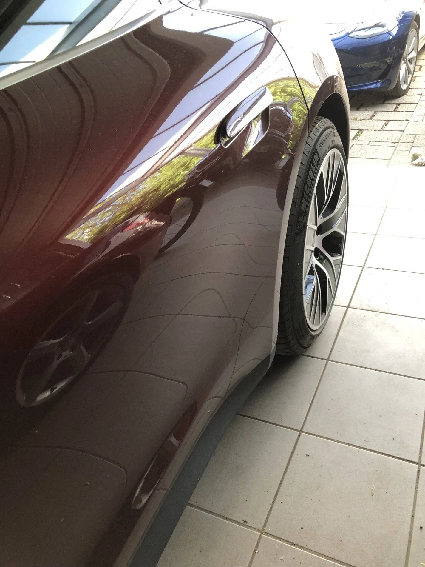 Porsche Taycan Spacers on 20'' Turbo Aero rims 805E0FC3-307A-4CAA-962E-8618775F7651