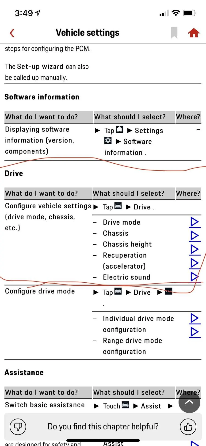 Porsche Taycan Homelink signal strength and PCM not remembering settings IMG_4085