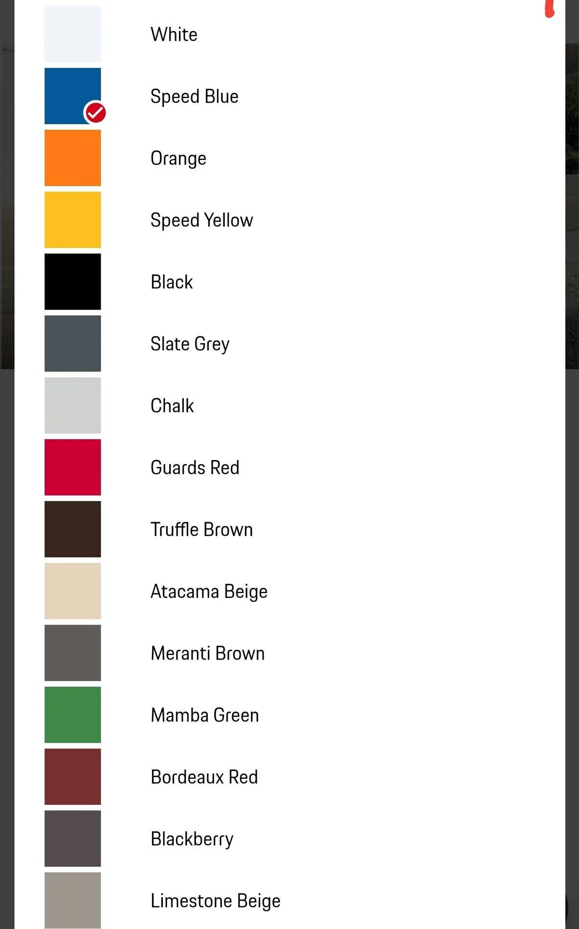 Color for Leather / Deviated Stitching | TaycanForum -- Porsche