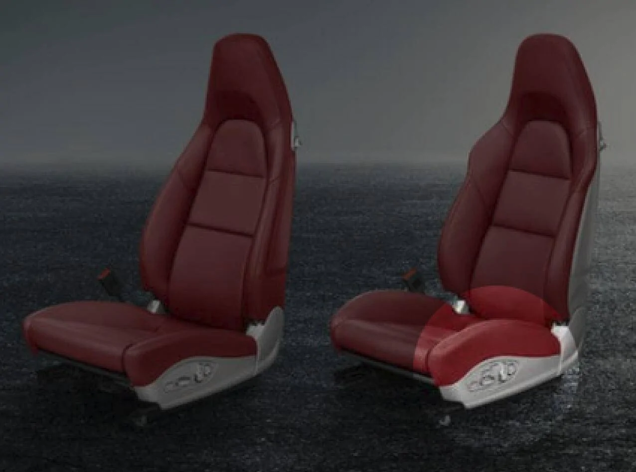 Porsche Taycan 18 way seats- how's the fit for larger individuals? 1623657270072