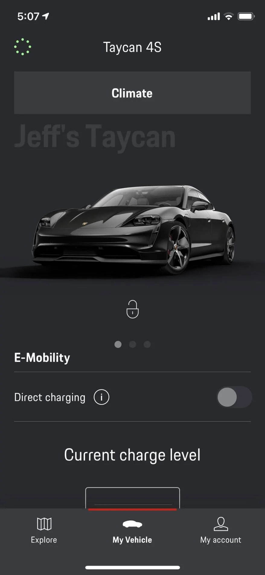 Porsche Taycan YM20 taycan , why isn’t remote unlocking available in the app as on the Ym21 ? 80BDEF16-0561-4842-BA60-3D8561E241BA