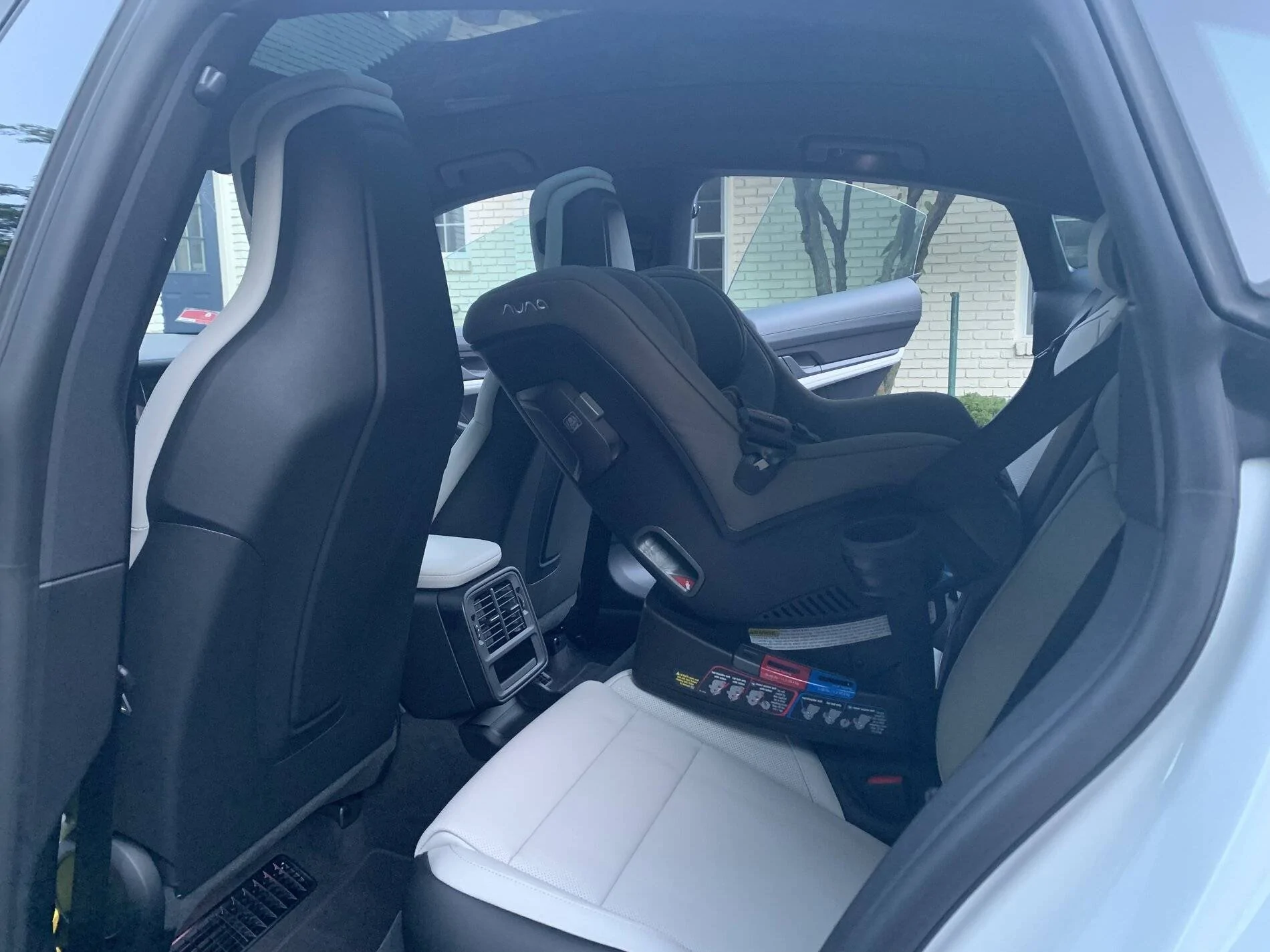 Porsche Taycan Rear facing baby seats? 9654DFFD-27FC-4DCC-9B11-6B270D71B3F3