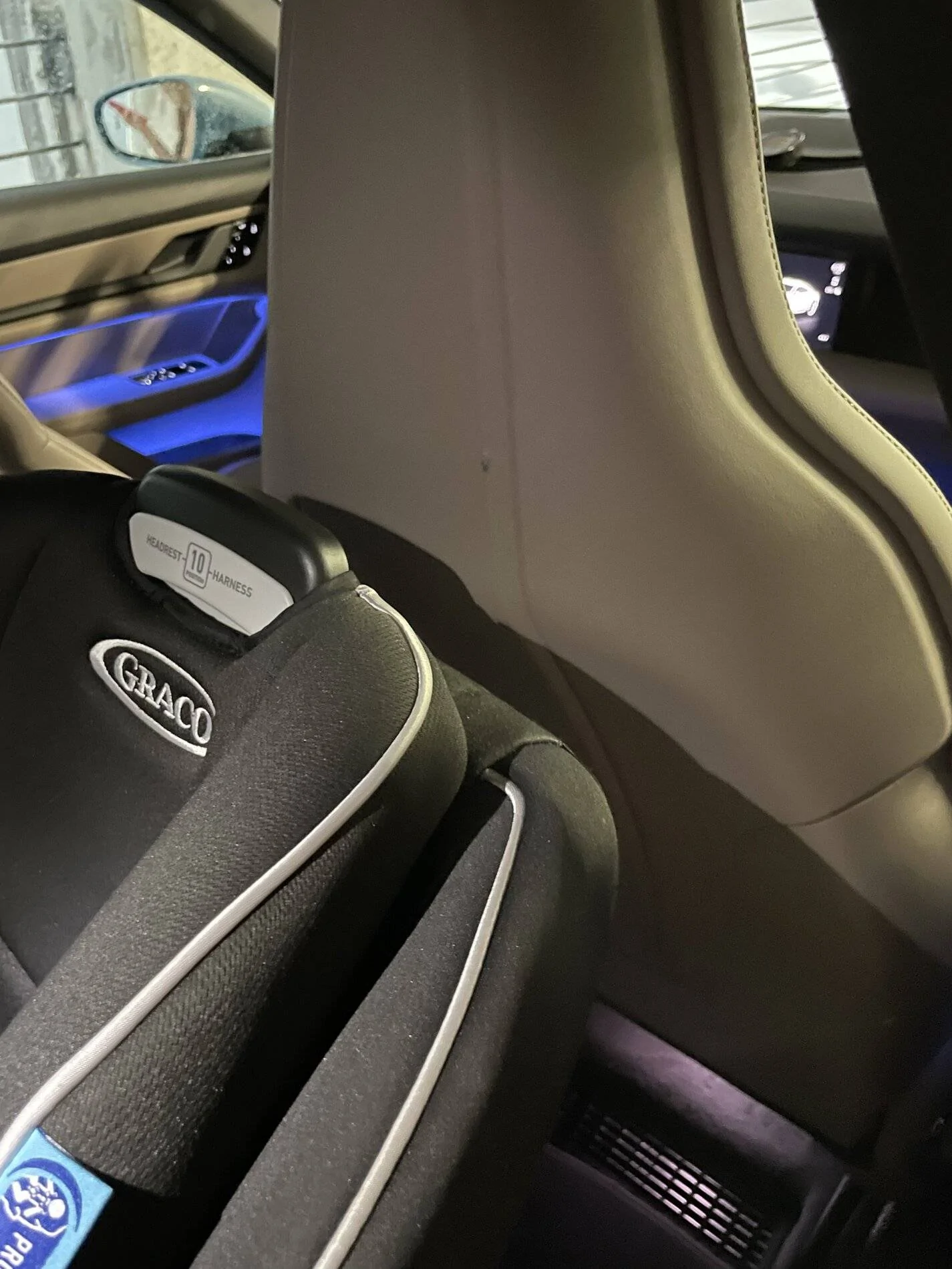 Porsche Taycan Rear facing baby seats? A654F55D-447C-4100-ABF3-744181209835