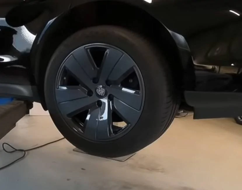 Porsche Taycan Cheap mod for Aero S wheels mod2