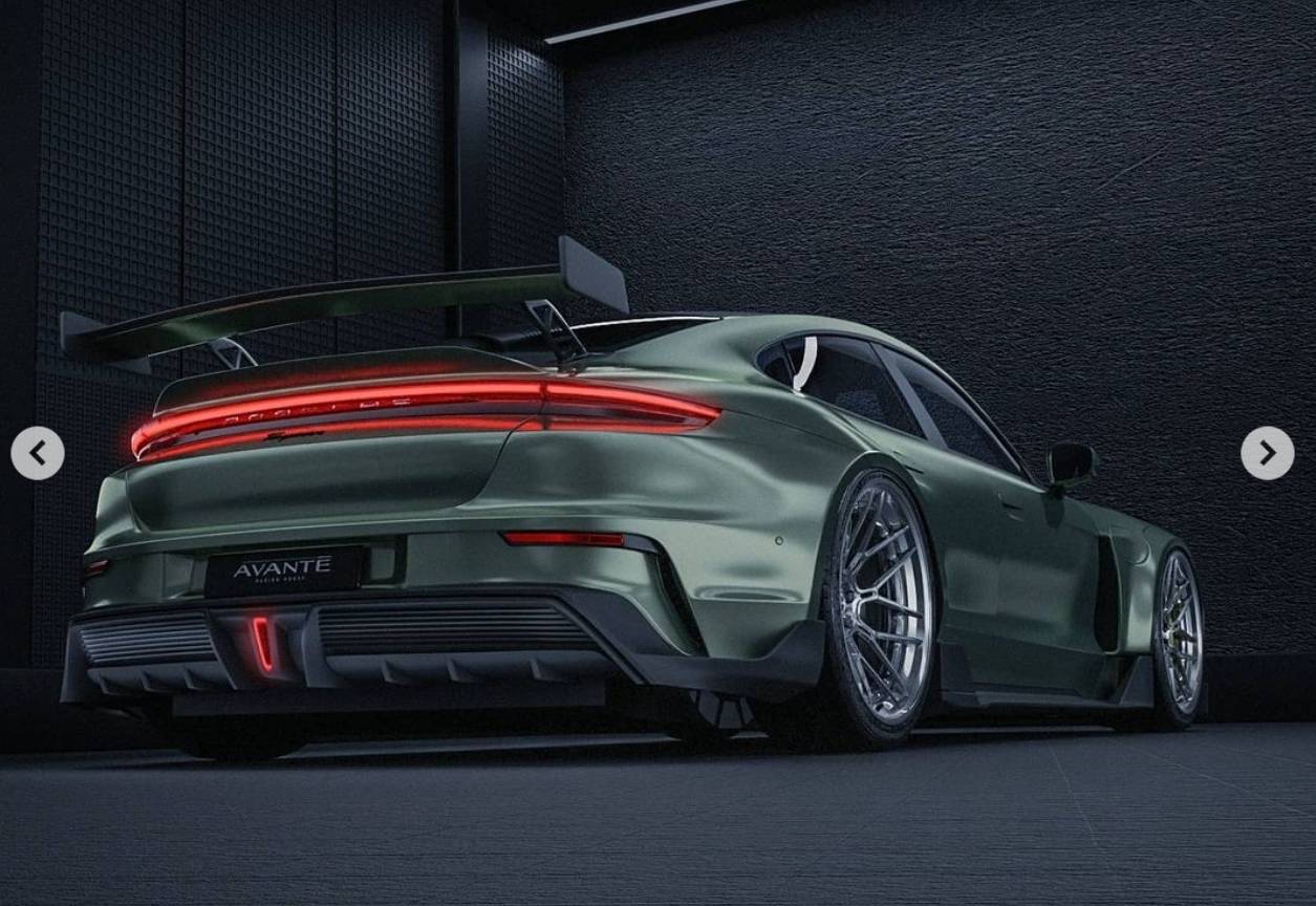 Porsche Taycan Avante design bodykit Screenshot_20210621-185326_Chrome