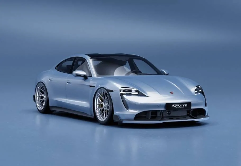 Porsche Taycan Avante design bodykit Screenshot_20210621-185457_Chrom