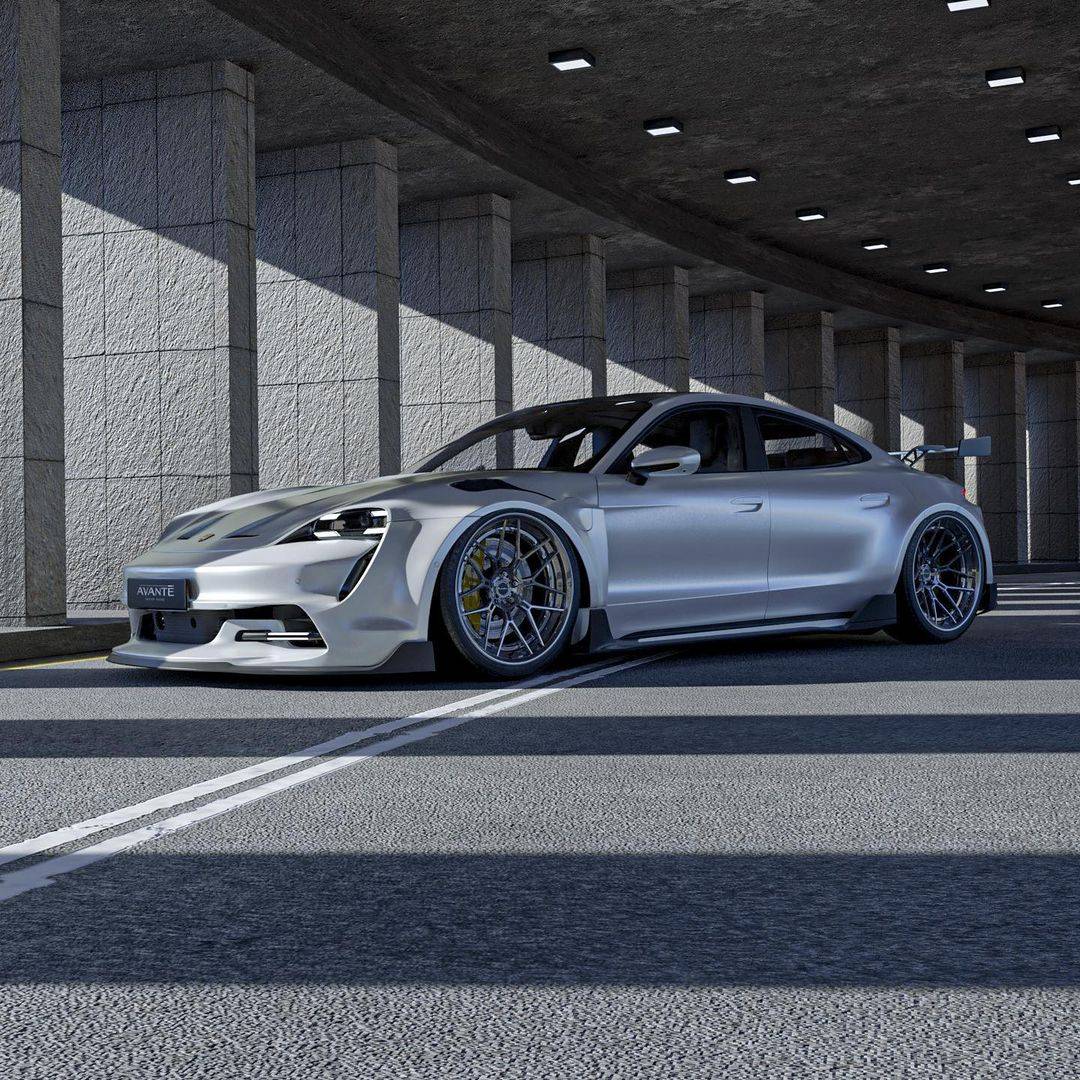 Porsche Taycan Avante design bodykit porsche-taycan-turbo-s-gets-pike-s-peak-ready-widebody-kit-from-avante-design_60