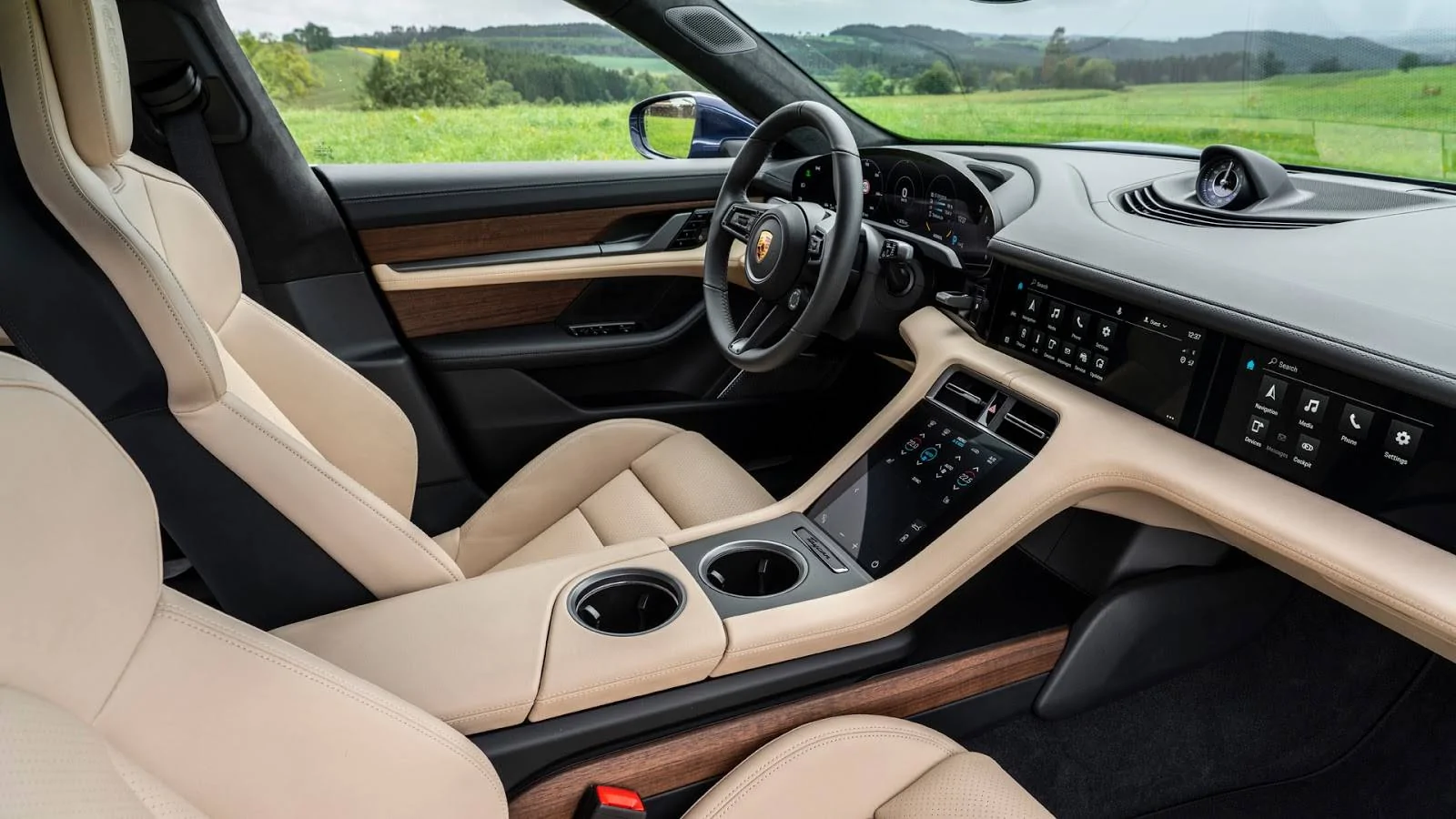 Porsche Taycan Paldao Dark Wood picture request wood