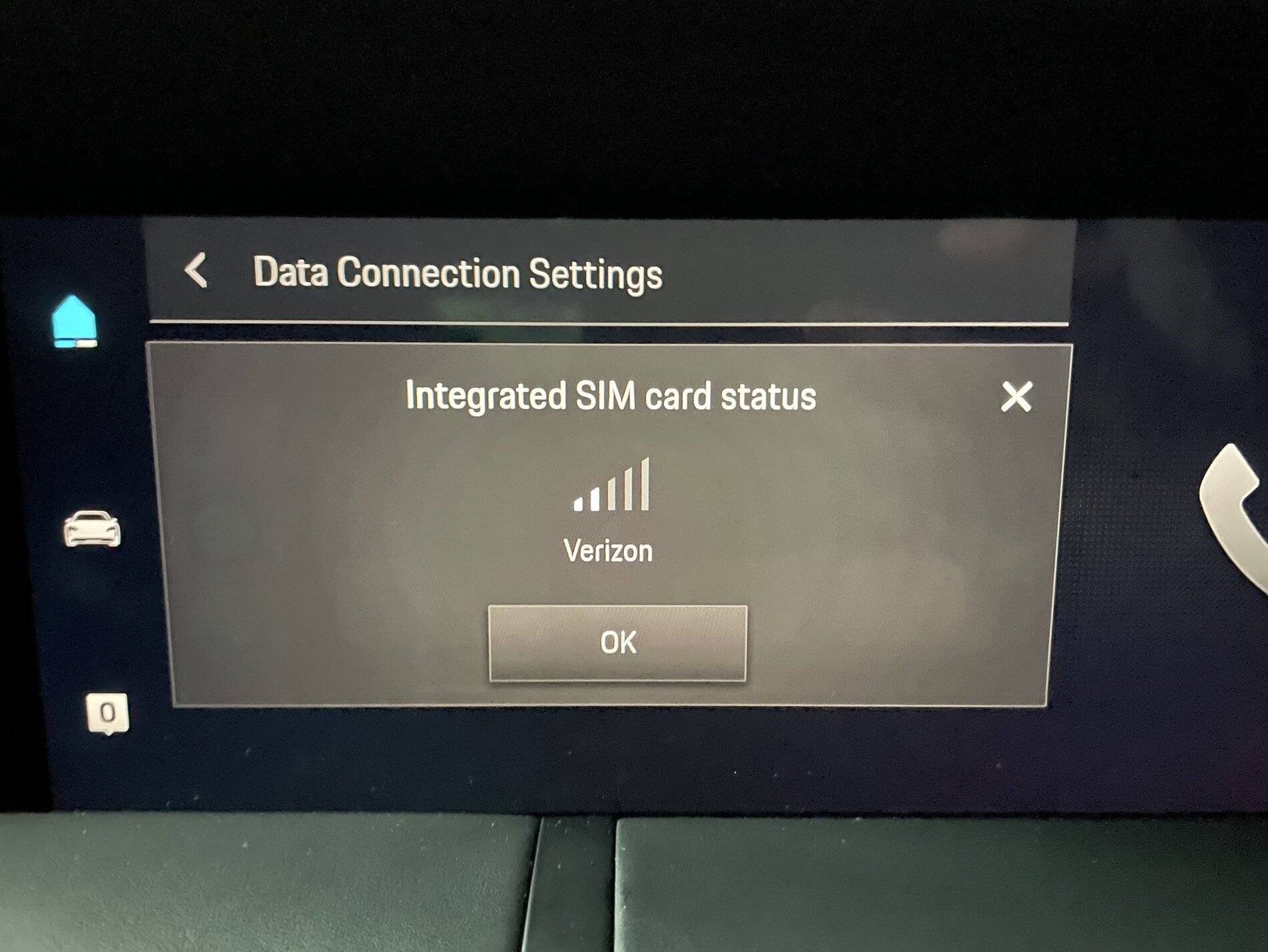 Porsche Taycan Data Connection Settings - USA B09CF8D2-151D-489F-A8A9-9E78FF623279