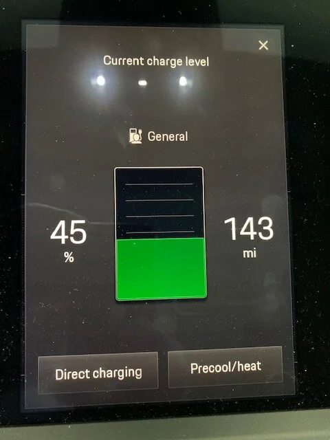 Porsche Taycan Only 1% SoC loss after a month of immobility! June24