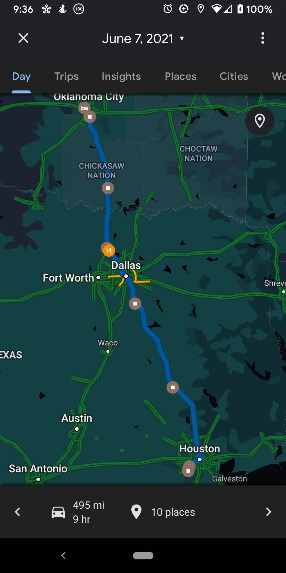 Porsche Taycan Washington to Houston and Back (5,000+ Miles in 7 days) Screenshot_20210627-213601