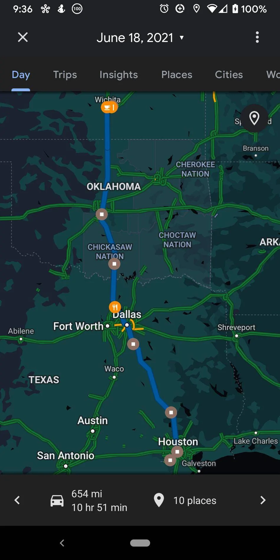 Porsche Taycan Washington to Houston and Back (5,000+ Miles in 7 days) Screenshot_20210627-213617