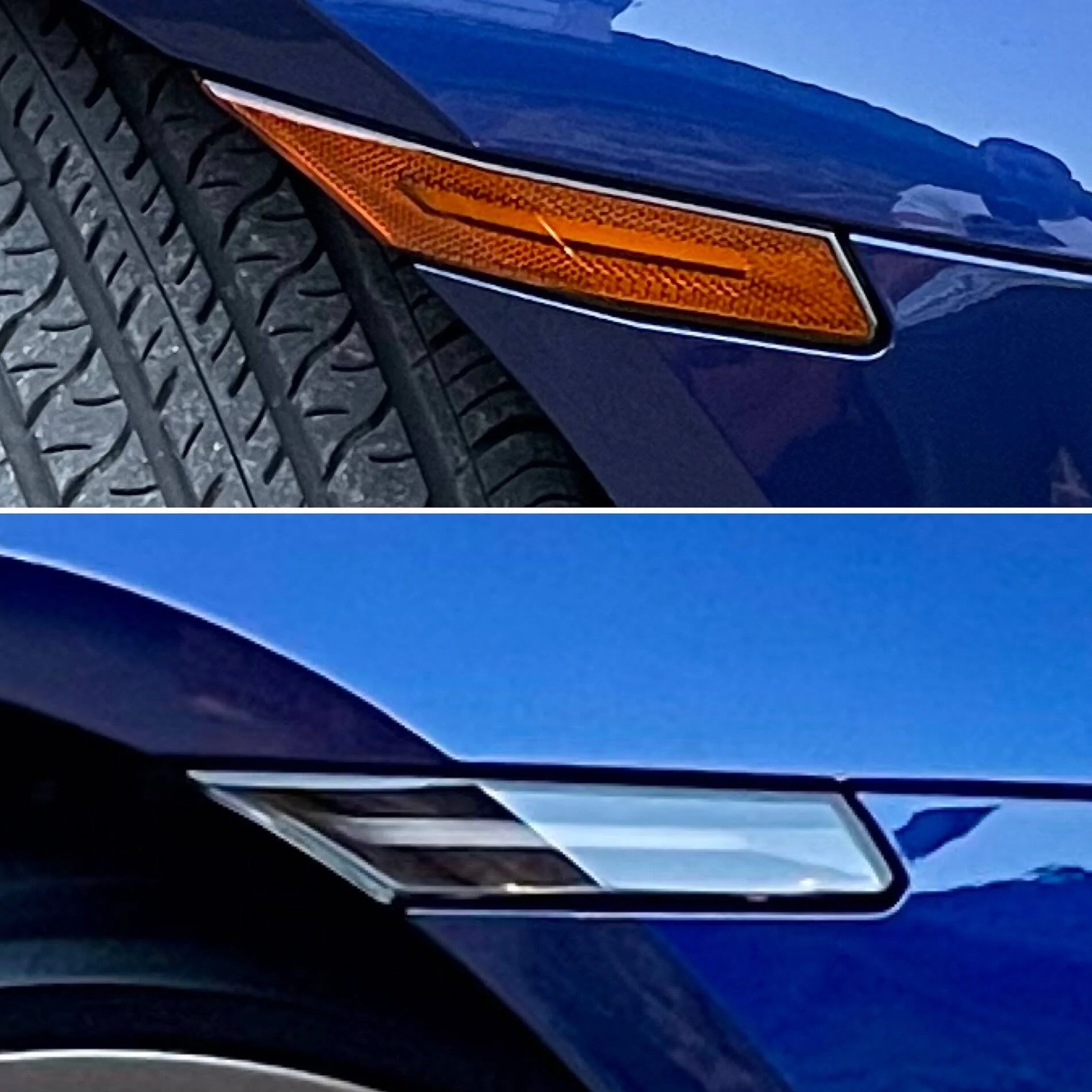 Porsche Taycan Clear Side Markers 1653AD48-5856-4C32-B4D2-BD6874B1EEE2