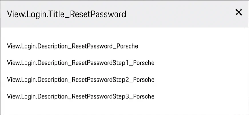 Porsche Taycan PMCC Server authentication error 1625489167661