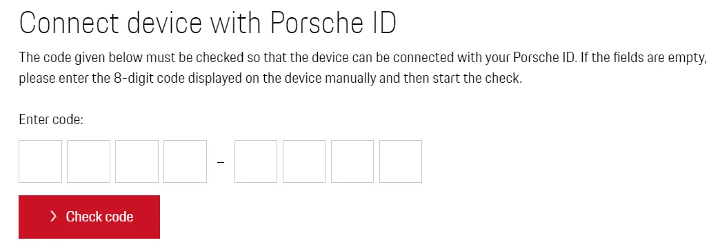 Porsche Taycan PMCC Server authentication error 1625504779496