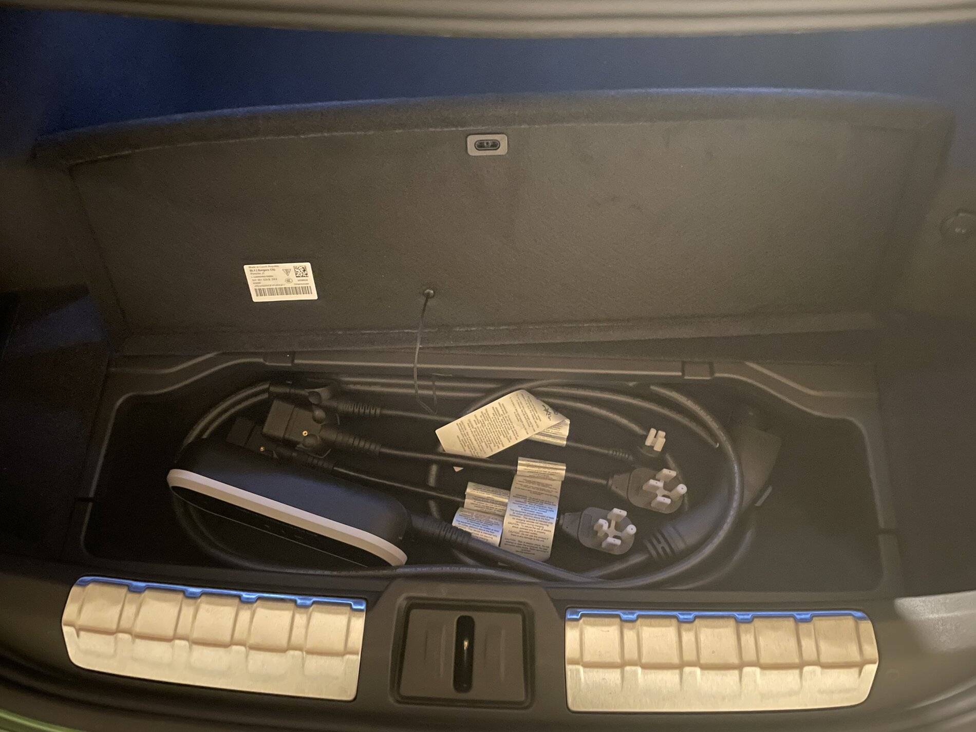 Porsche Taycan Switching from Tesla to Taycan at home 16270219-7338-405A-A59D-880FB92B7039