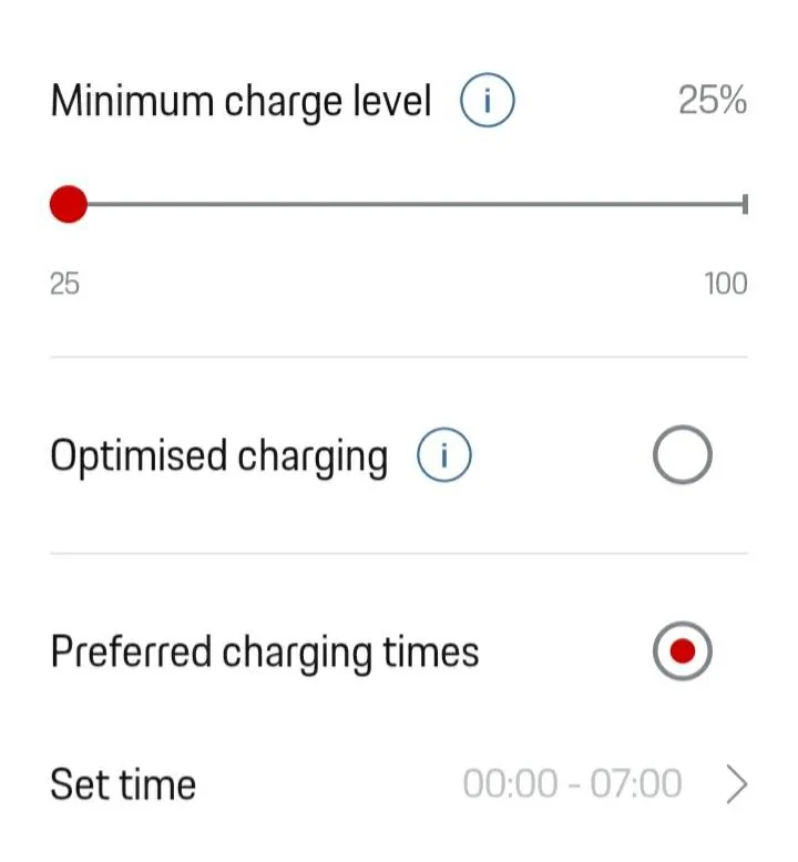Porsche Taycan Will my car charge tonight? Screenshot_20210427-205055_Connect