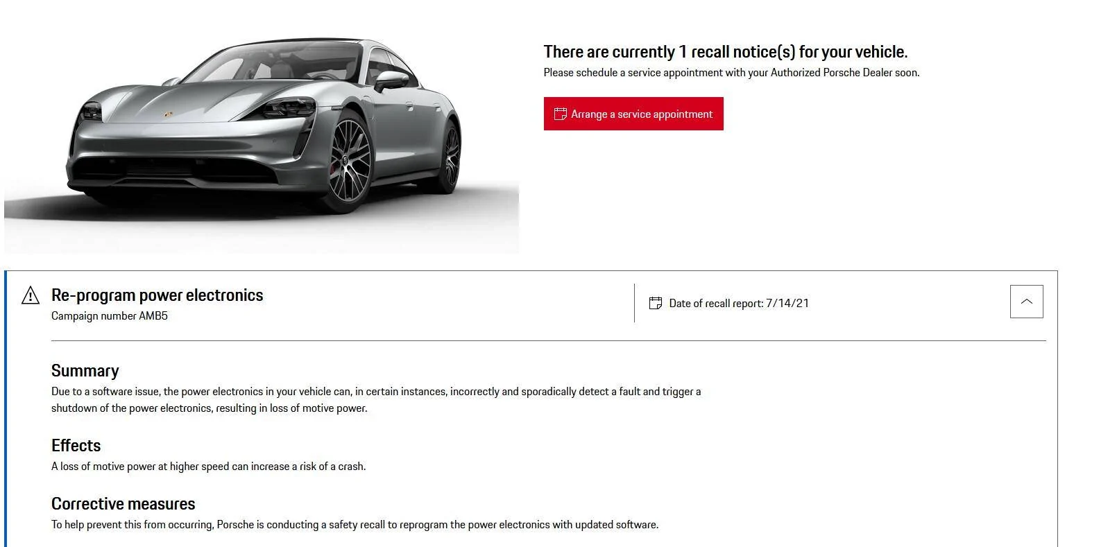Porsche Taycan AMB5 went live in the Netherlands 1626361328015