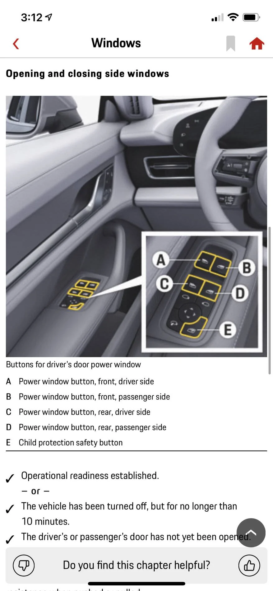 Porsche Taycan rear door locks IMG_746FA99981E4-1