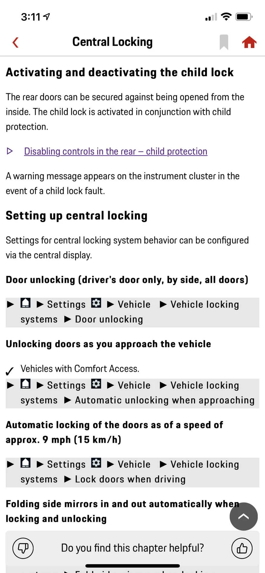 Porsche Taycan rear door locks IMG_27FBAC74357B-1
