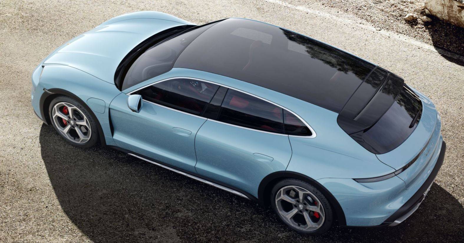 Porsche Taycan CT4S in Frozen Blue with Bordeaux Red Leather??? Is this too bright/am I too old!!! Taycan.JPG