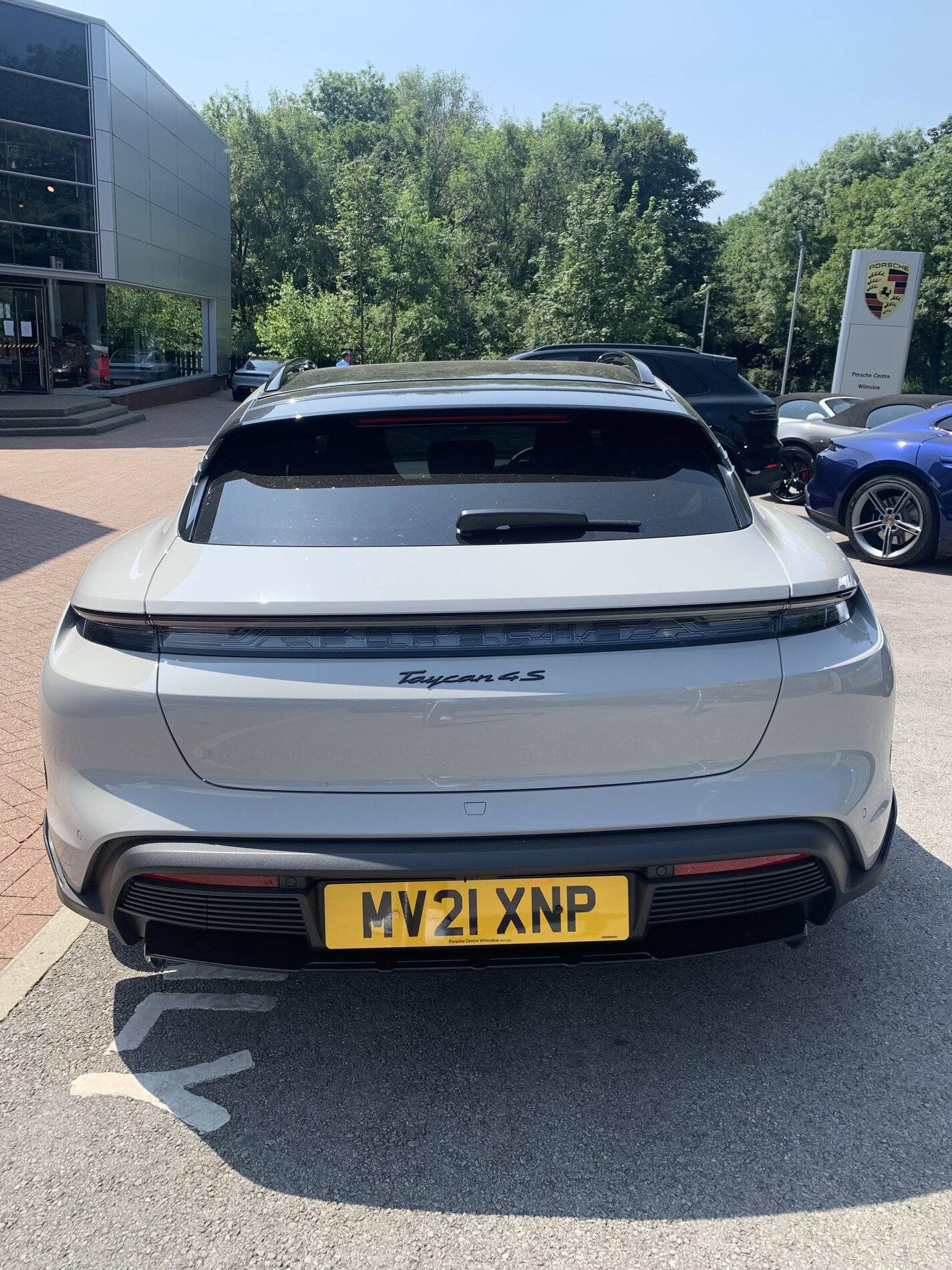 Porsche Taycan No Deliveries? Some pics instead F44383EA-503D-49FF-8BFE-983C9CC155F9