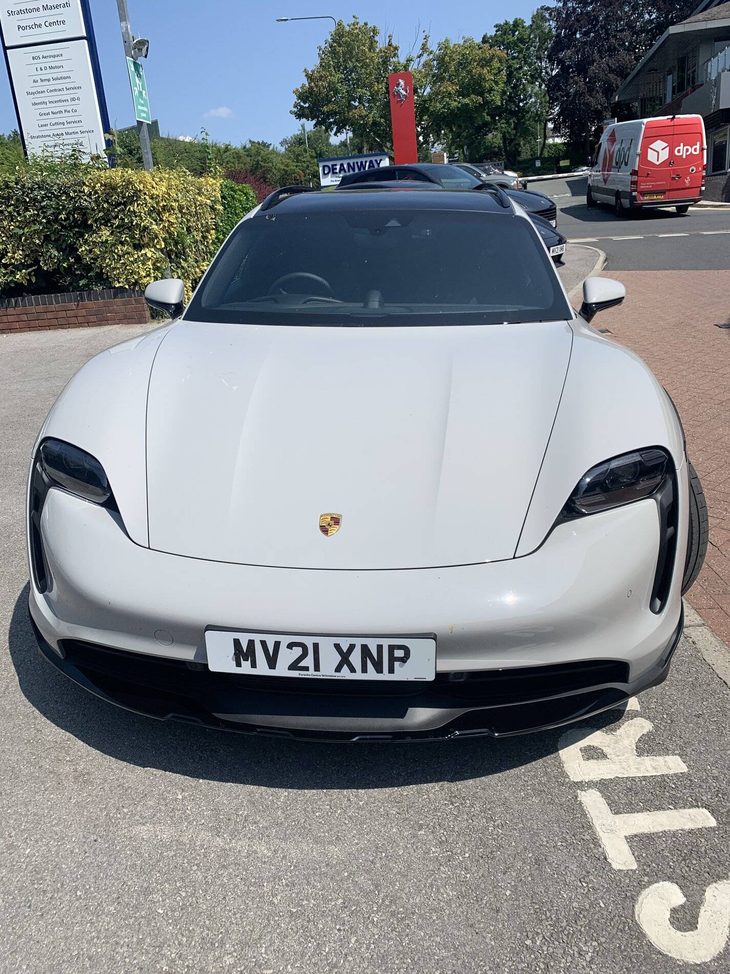 Porsche Taycan No Deliveries? Some pics instead E6971359-E2F9-4A09-83B9-C7004AE26D5D