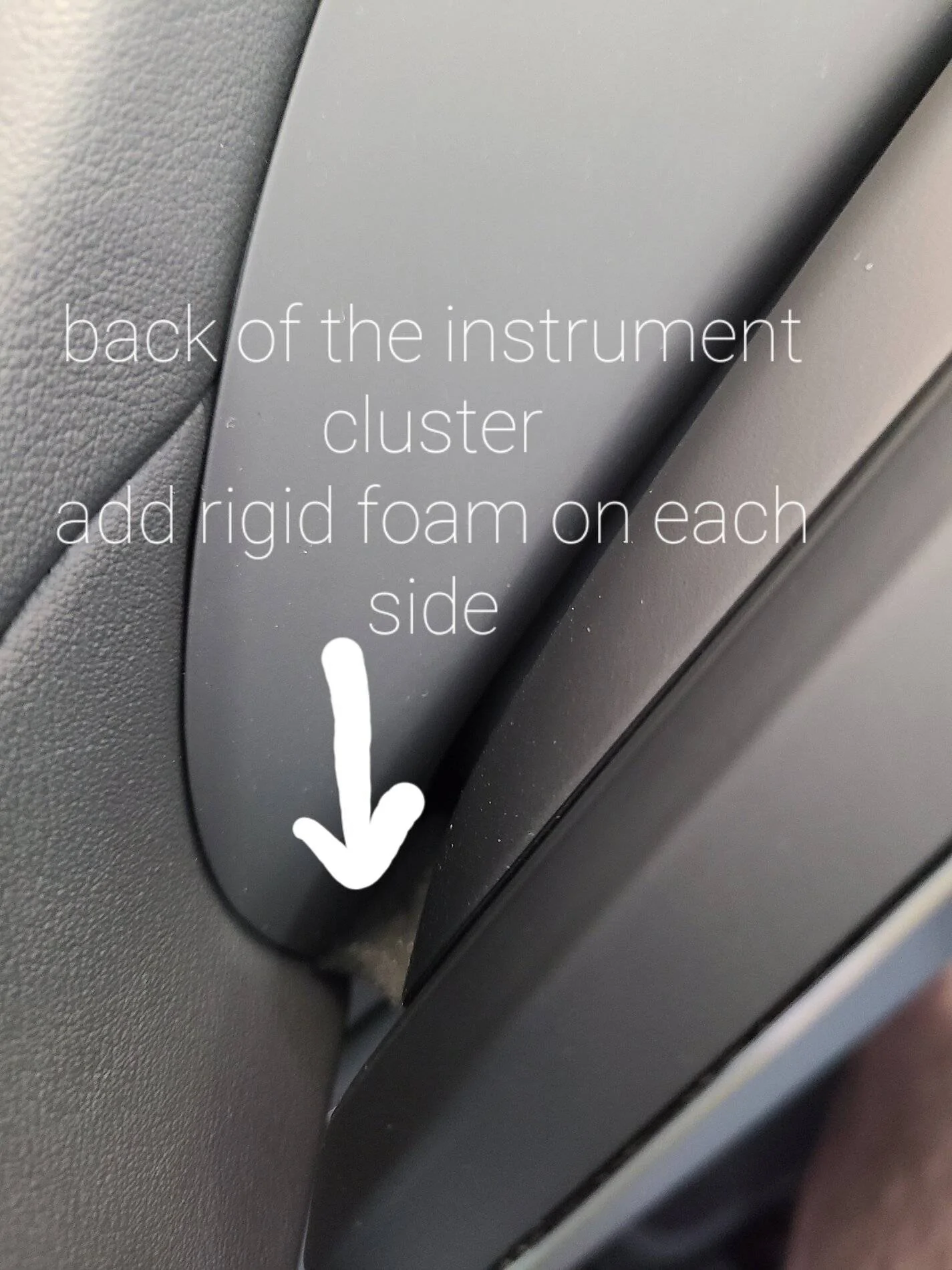 Porsche Taycan How I fixed the door rattles 20210726_085154