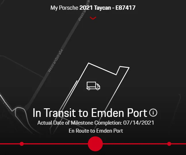 Porsche Taycan Taycan Waiting Room: Who has ordered and a delivery date? TYD In Transit