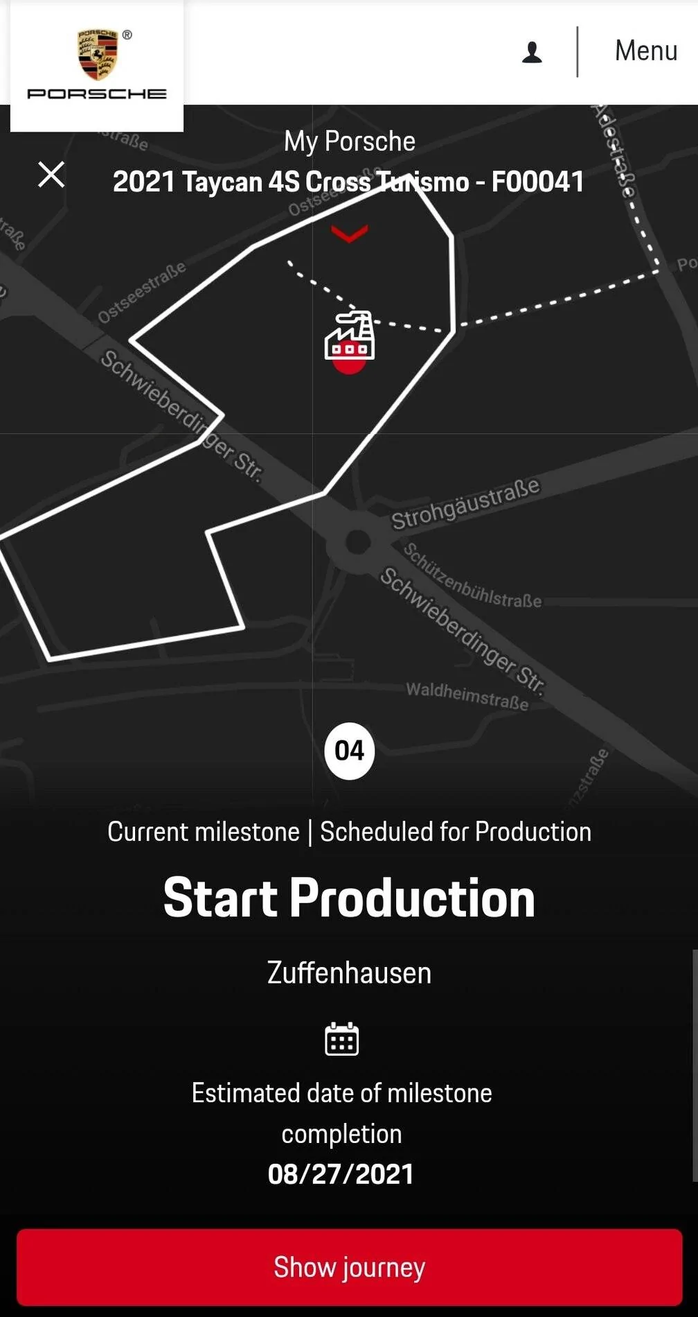 Porsche Taycan Cross Turismo delivery delays Screenshot_20210728-093320