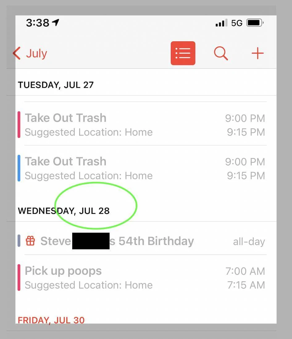 Porsche Taycan Bug Thread: Calendar shows events on incorrect days Screen Shot 2021-07-30 at 10.36.15 PM