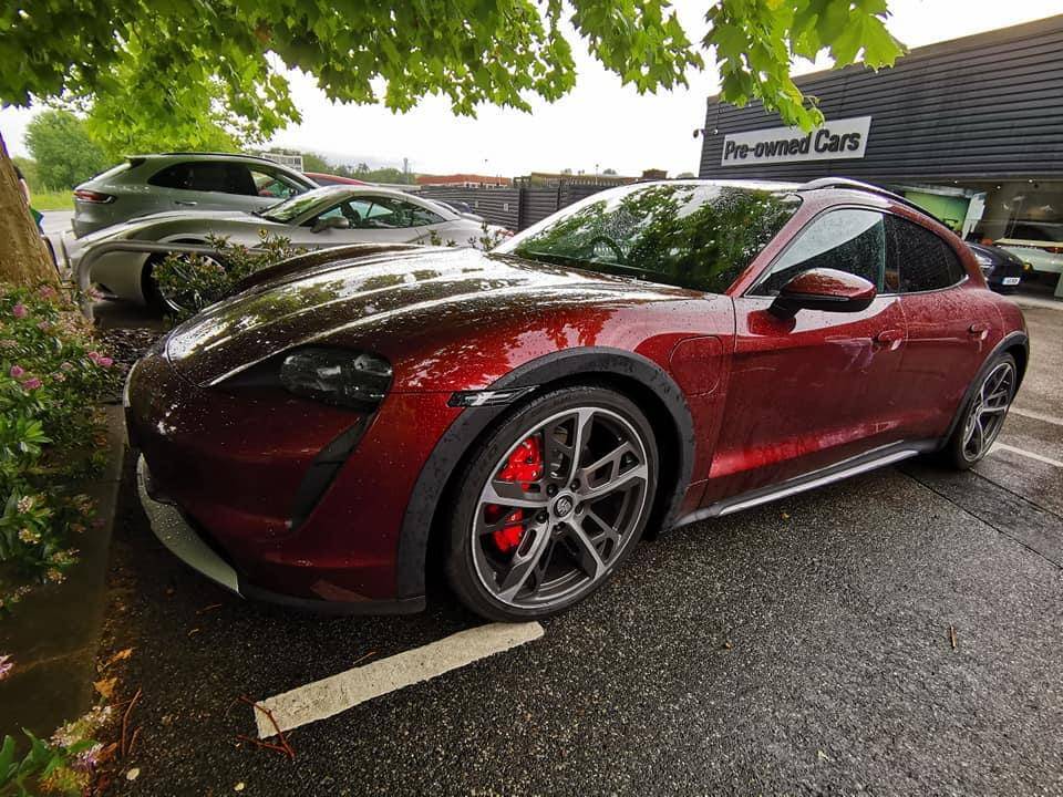 Porsche Taycan Cherry Metallic CT4S Build Thoughts 1627766562179