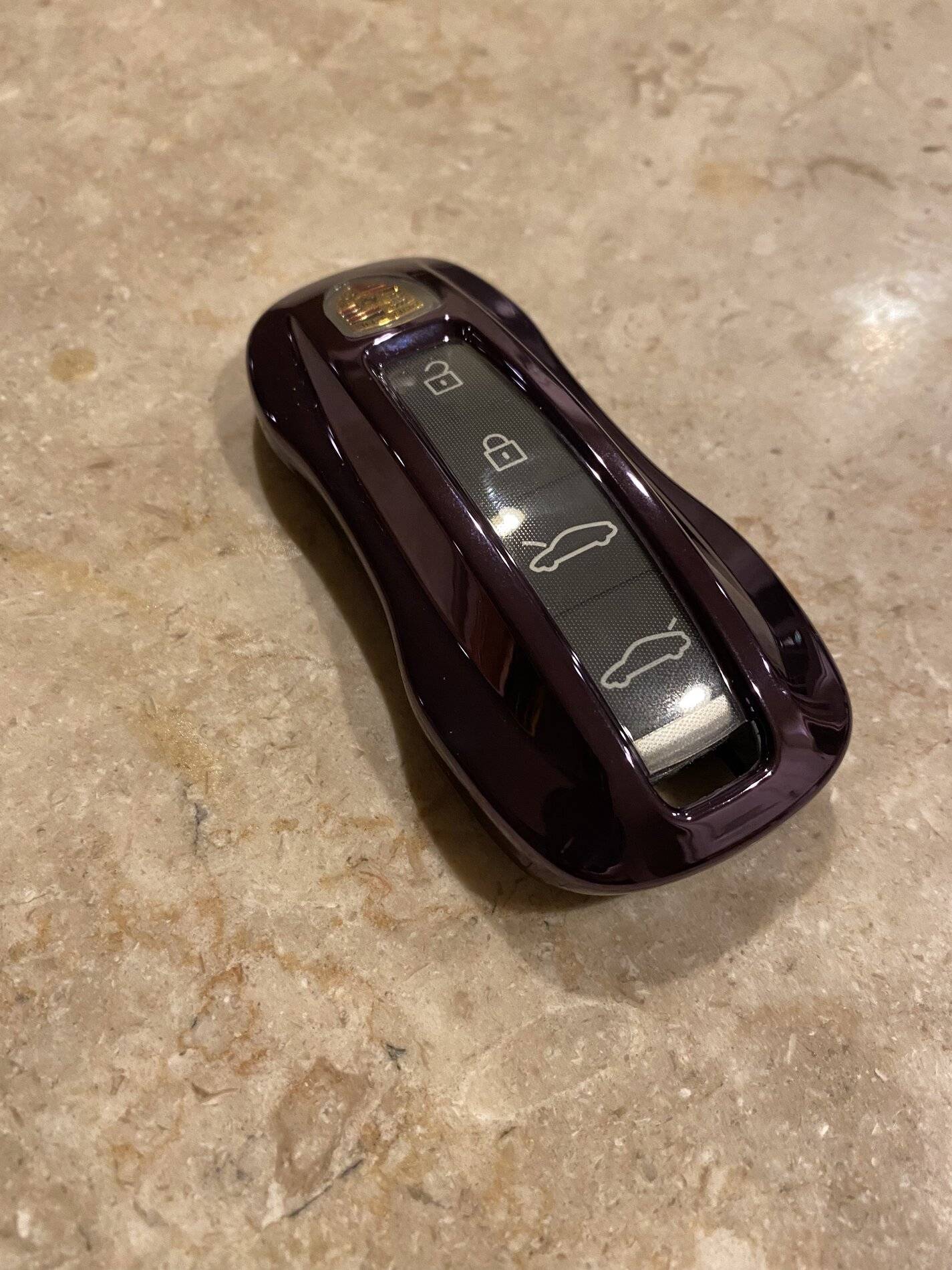 Porsche Taycan Porsche themed key fob covers IMG_3011