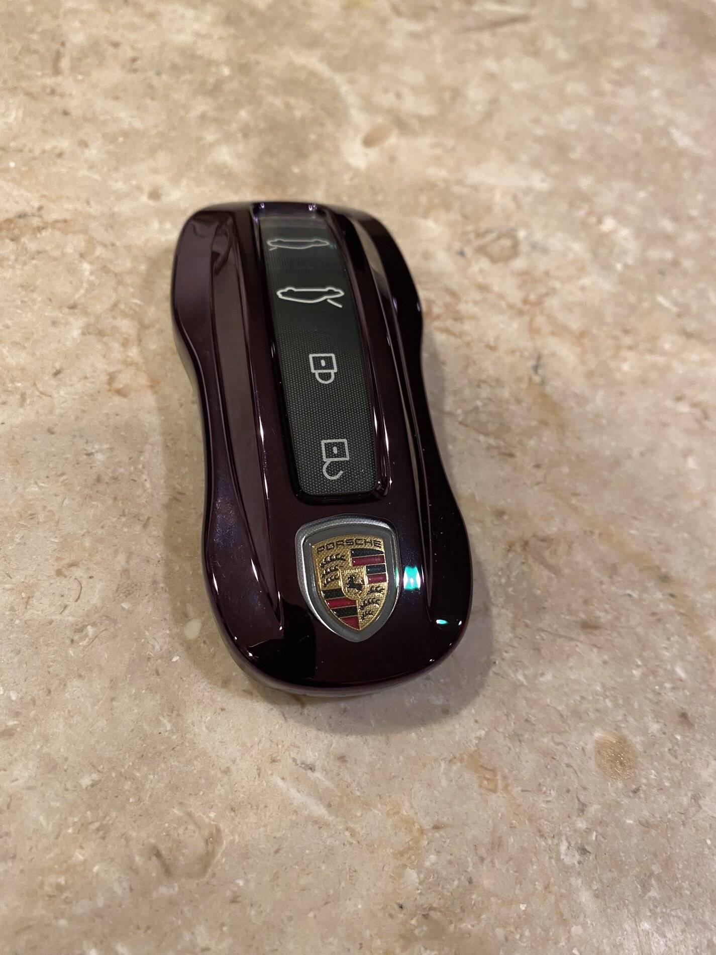 Porsche Taycan Porsche themed key fob covers IMG_3012