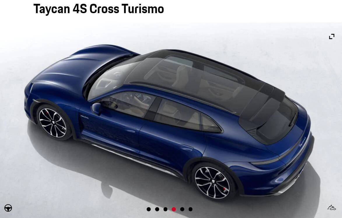Porsche Taycan Delivery! Cross Turismo 4S in Crayon/Crayon with CT design wheels - Just collected tayc Untitled