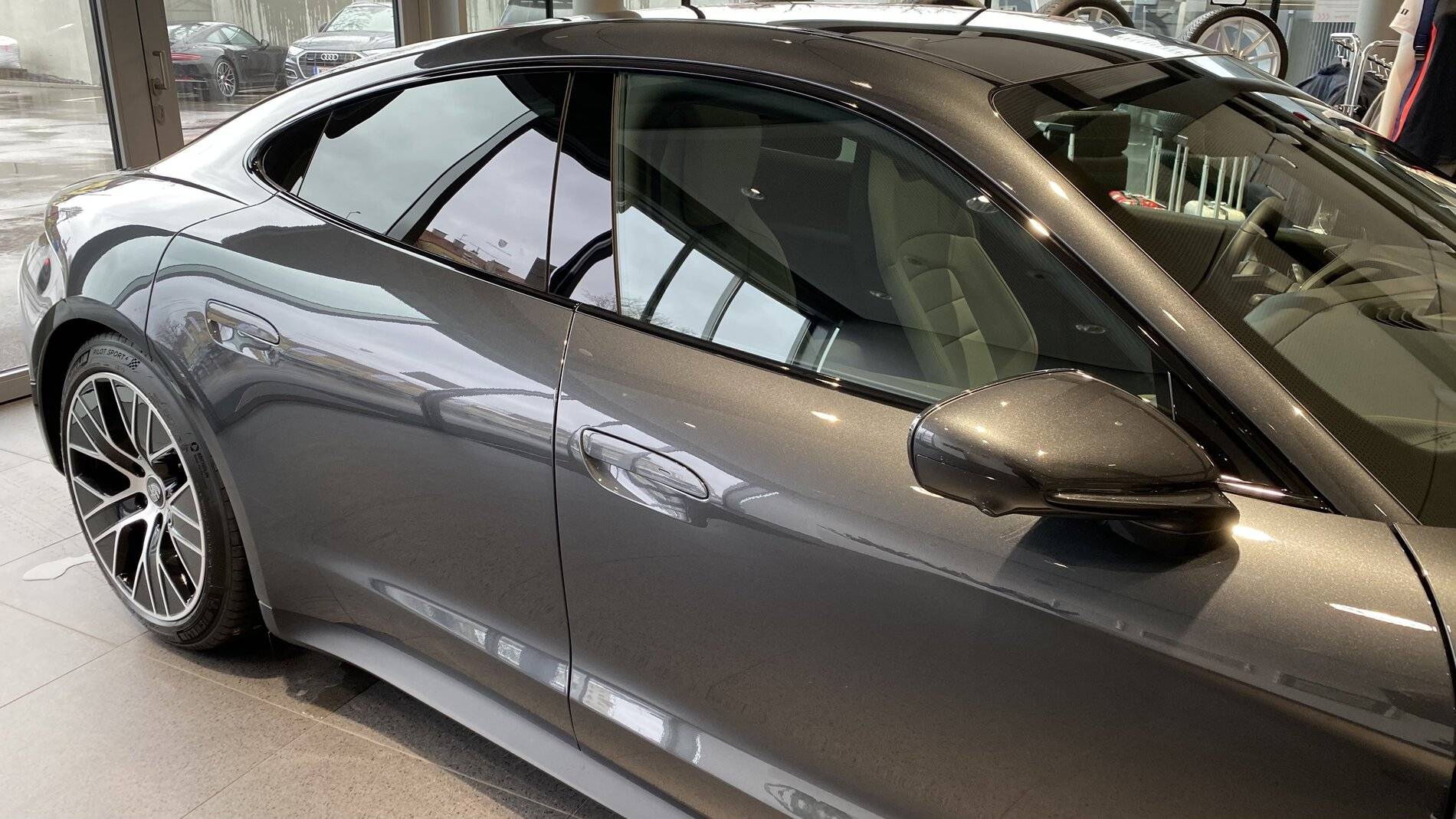 Porsche Taycan VOLCANO GREY Taycan Club tempImageS6Jx5z