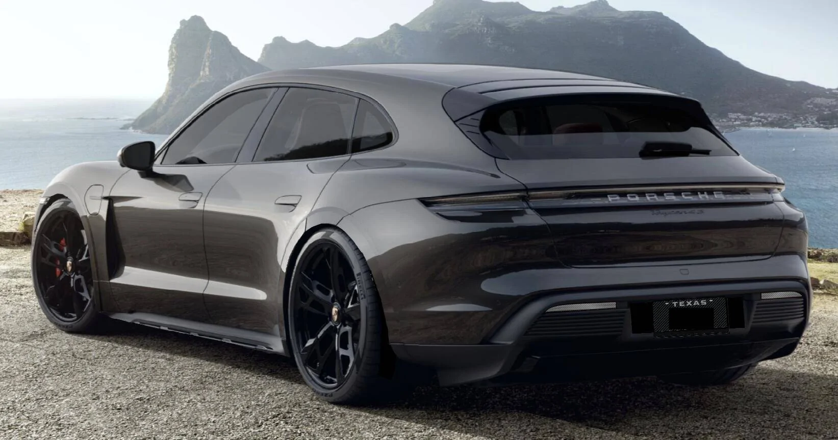 Porsche Taycan Station Wagon Modded rear vi