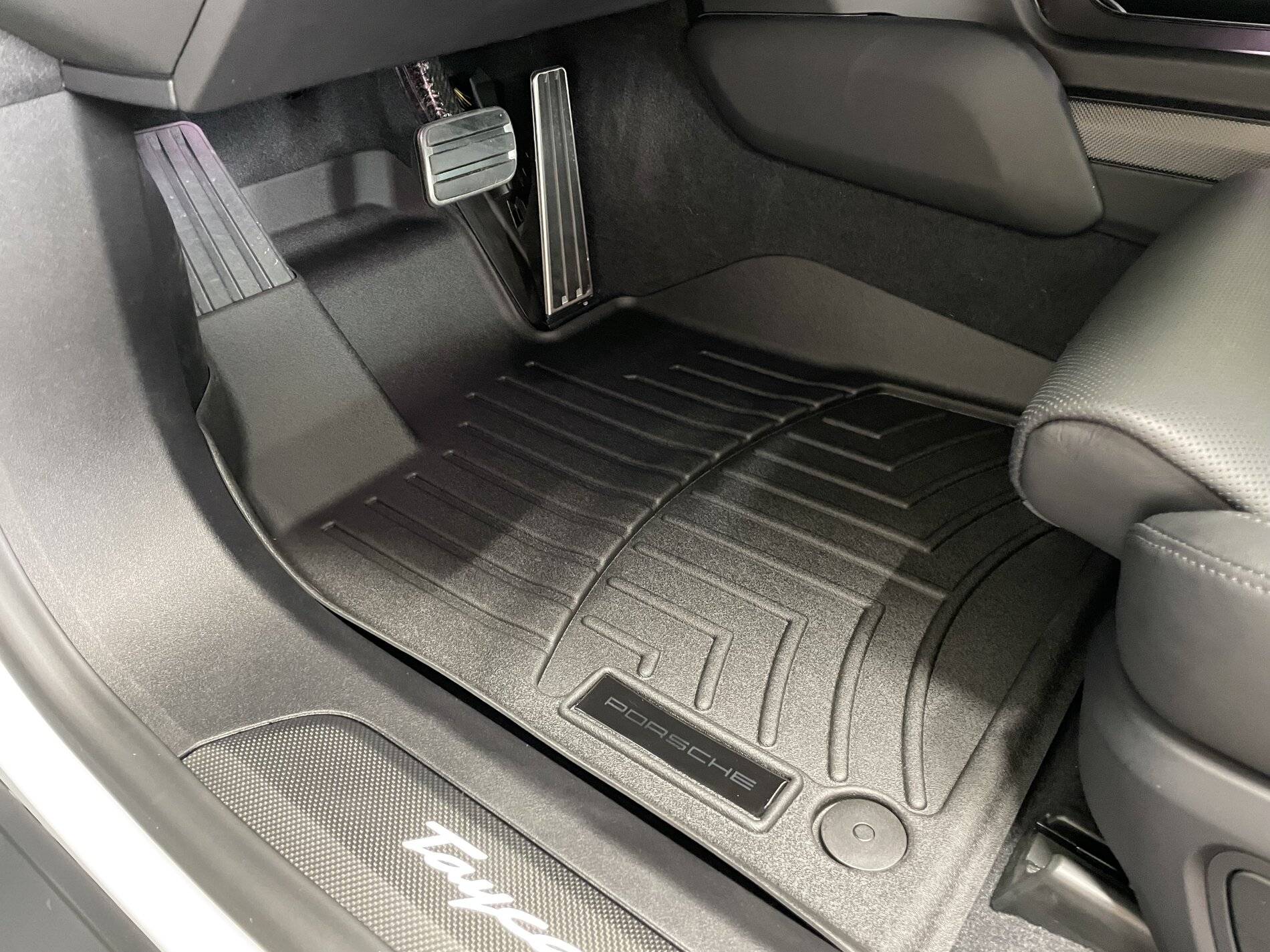 Porsche Taycan All Weather Mats - WeatherTech IMG_1887