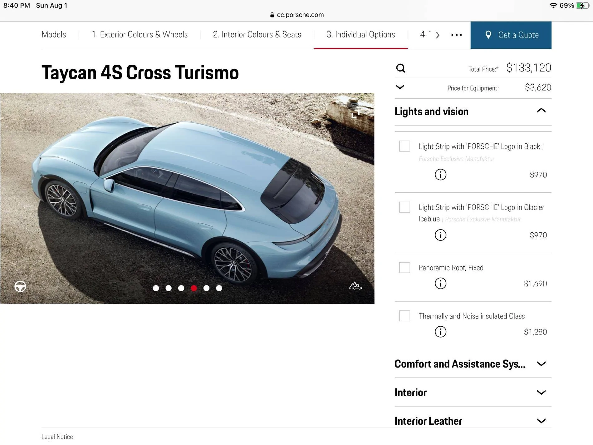 Porsche Taycan Turismo aluminum roof vs. glass 4F2A2A43-9B49-4B23-AF00-5AC2EED9B8DC