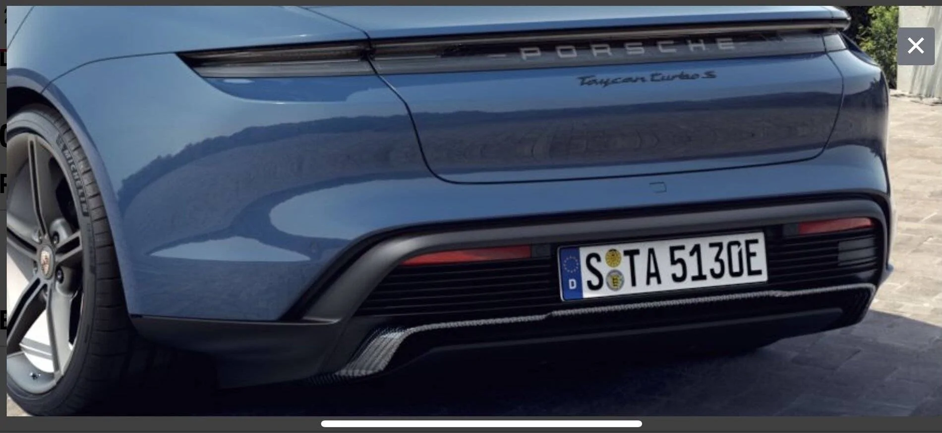 Porsche Taycan 2022 Turbo S - Voodoo Blue build question 525B89F8-7464-44DC-A7A0-16BEE921D741