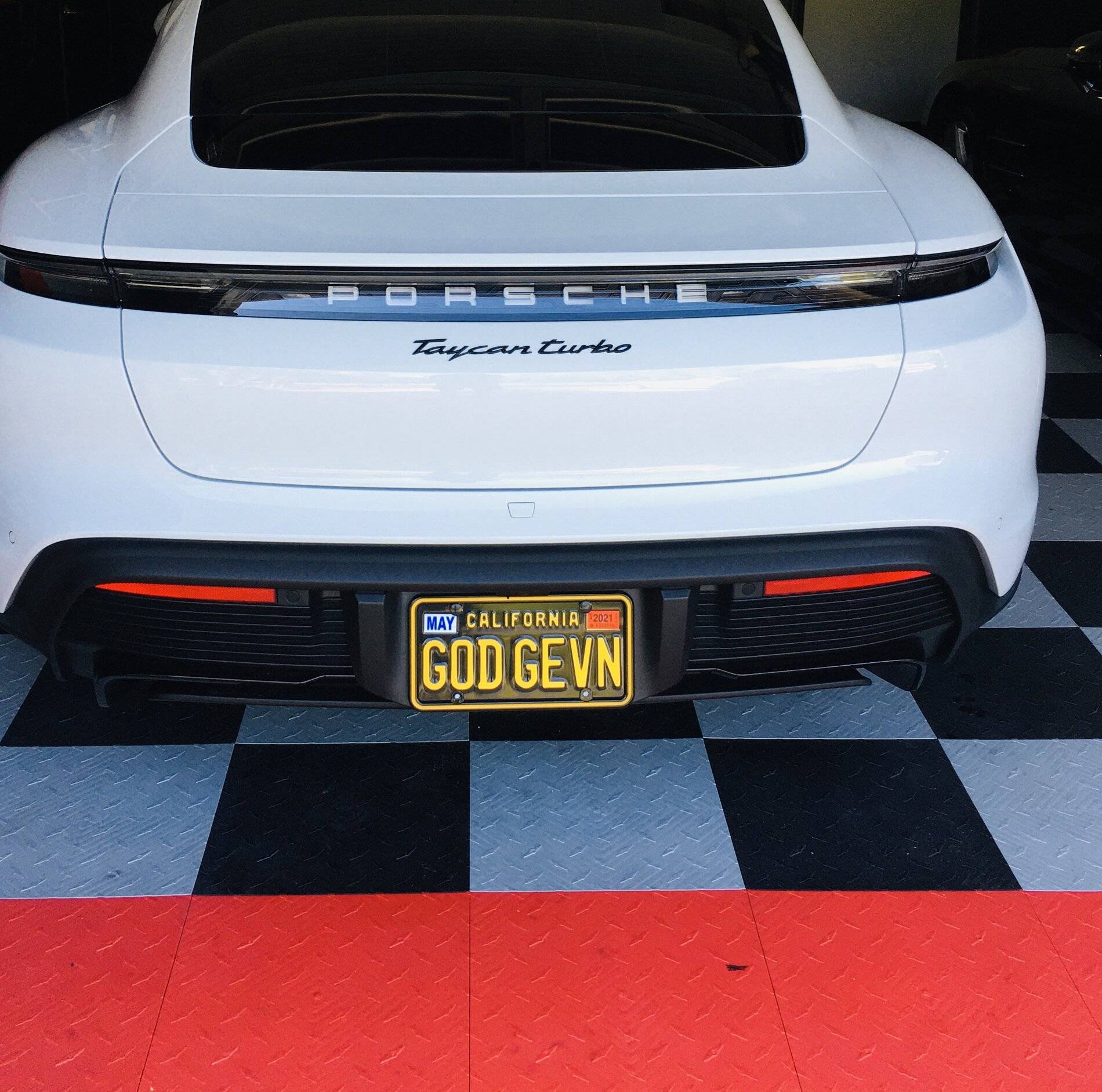 Porsche Taycan Show Us Your Prestige License Plates IMG_9308