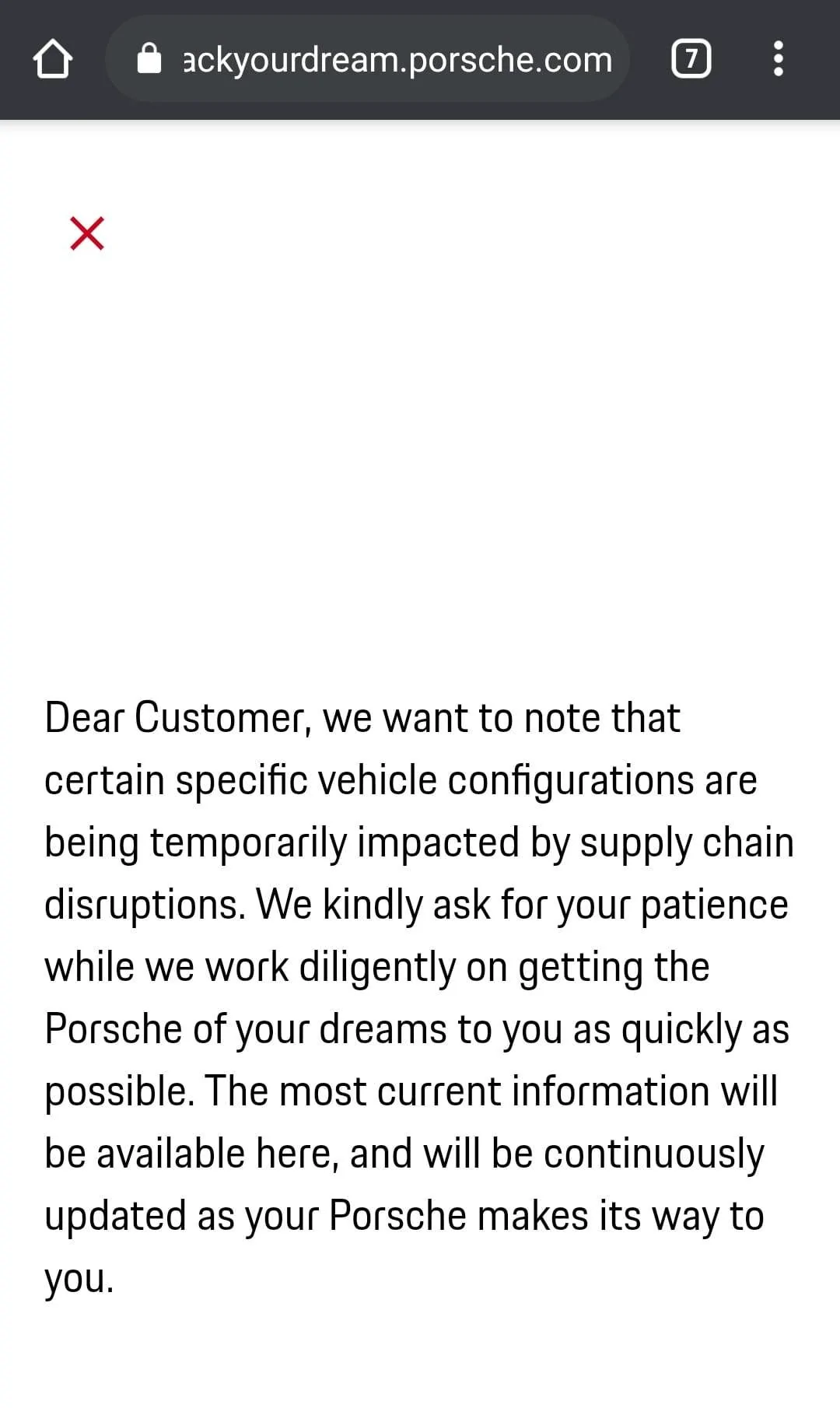 Porsche Taycan Thoughts on discount for unused 'used' 2020 Taycan WhatsApp Image 2021-08-06 at 2.35.55 PM